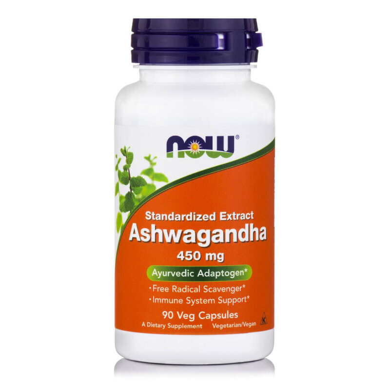 Now - Ashwagandha Extract 450mg 90caps