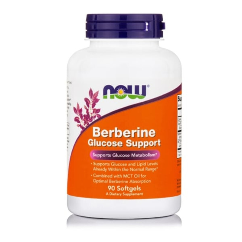 Now Berberine Glucose Support Bερβερίνη 90caps