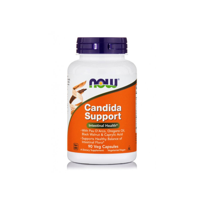 Now Candida Support Υγεία Του Εντέρου 90caps