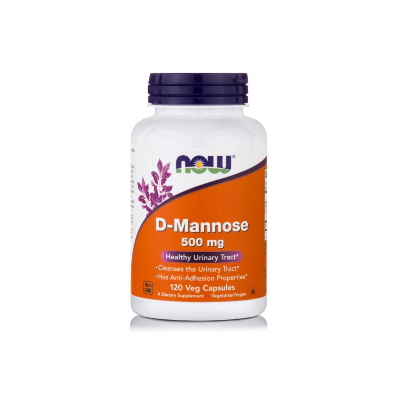 Now D-mannose 500mg Ουροποιητικό Σύσστημα 120caps