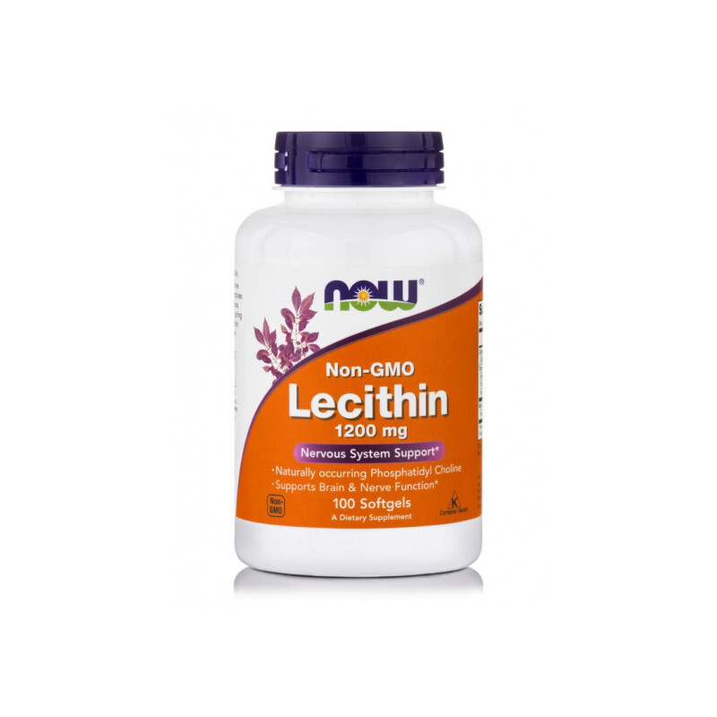 Now Lecithin 1200mg Non-gmo 100softgels