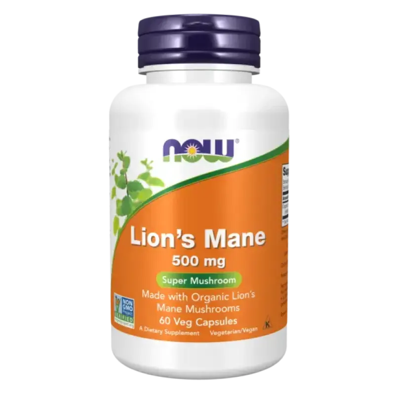 Now - Lion's Mane 500mg - 60caps