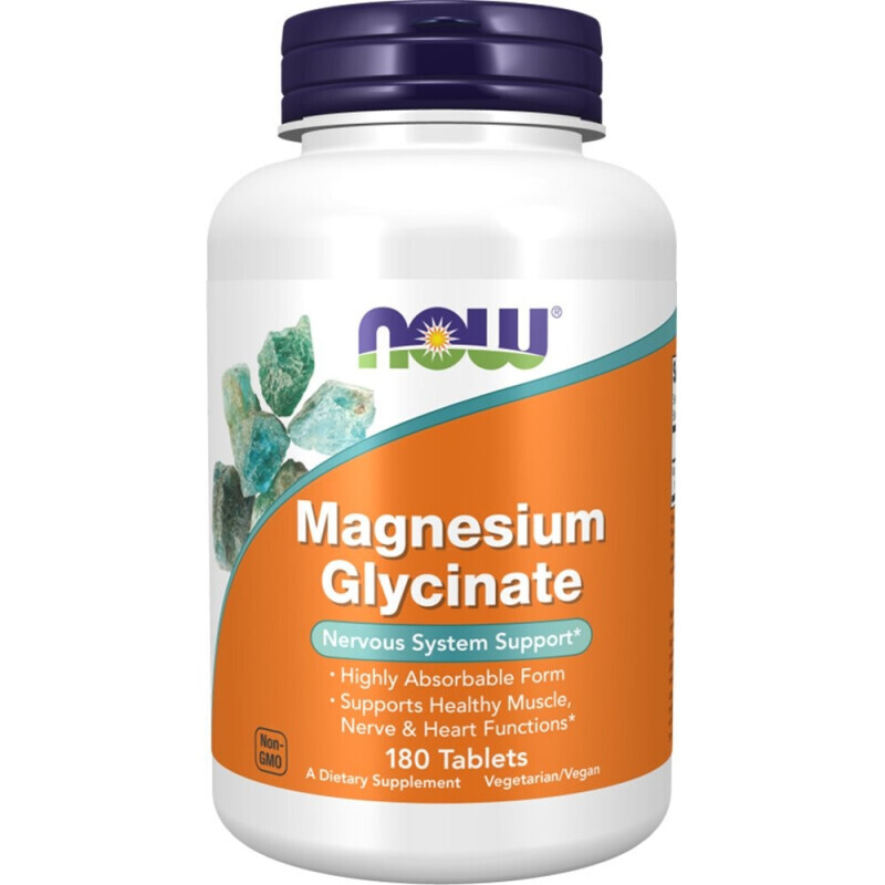 Now - Magnesium Glycinate - 180tabs
