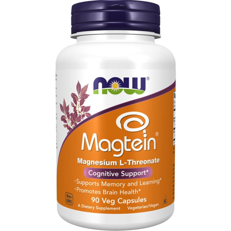 Now - Magtein Magnesium L-threonate - 90caps