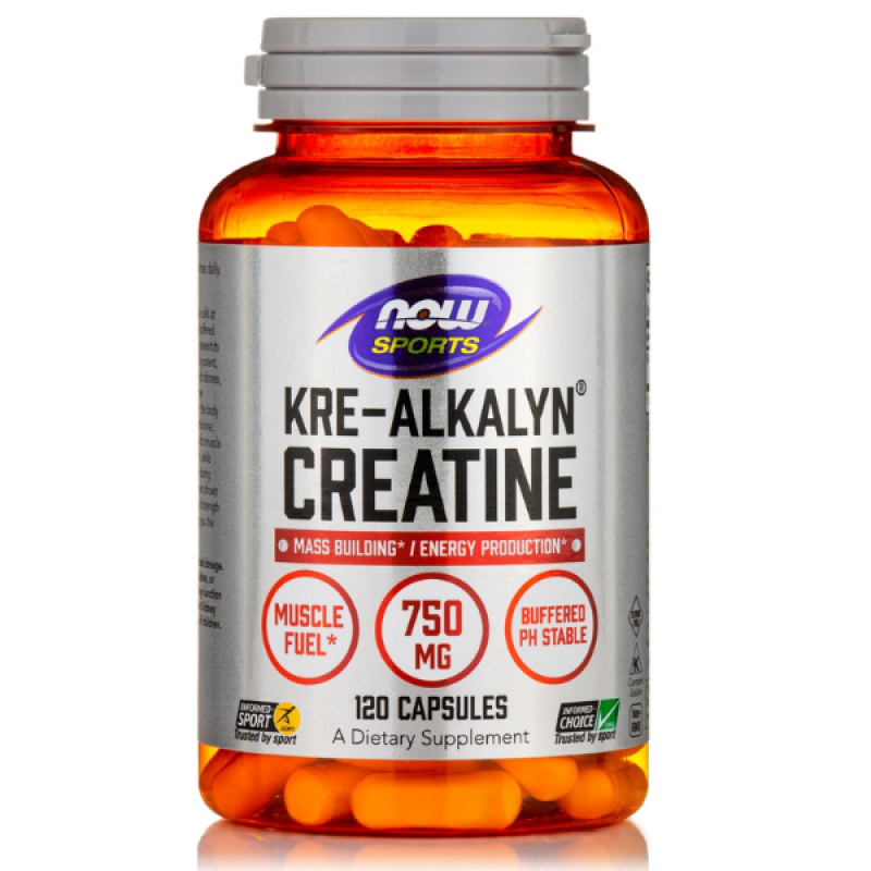 Now - Sports Kre-alkalyn Creatine 750mg - 120caps