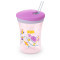 NUK - Action Cup Ποτηράκι με Καλαμάκι 12m+ (Nr.10751136) - 230ml