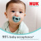 NUK - First Choice Soft Πιπίλα Όλο Σιλικόνη (0-6m) - 1τμχ