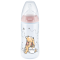 NUK - First Choice+ Disney Winnie Μπιμπερό PP Θηλή Σιλικόνης (0-6m) με Δείκτη Ελέγχου Θερμοκρασίας (Nr.10741035) - 300ml