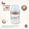 NUK - For Nature Μπιμπερό Πλαστικό Θηλή Σιλικόνης S με Δείκτη Ελέγχου Θερμοκρασίας (Nr.10743075) - 150ml