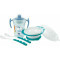 NUK - Learn to Eat Set Εκπαιδευτικό Σετ Φαγητού για Αγόρι 6m+ (Nr.10225180) - 4τμχ