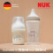 NUK - Perfect Match Πλαστικό Μπιμπερό με Θηλή Σιλικόνης S & Έλεγχο Θερμοκρασίας 0m+ Sheep - 150ml
