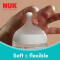NUK - Perfect Match Πλαστικό Μπιμπερό με Θηλή Σιλικόνης S & Έλεγχο Θερμοκρασίας 0m+ Sheep - 150ml