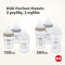NUK - Perfect Match Πλαστικό Μπιμπερό με Θηλή Σιλικόνης S & Έλεγχο Θερμοκρασίας 0m+ Twig - 150ml