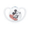 NUK - Ορθοδοντική Πιπίλα Σιλικόνης Space Disney Mickey (0-6m) (Nr.10730716) - 1τμχ