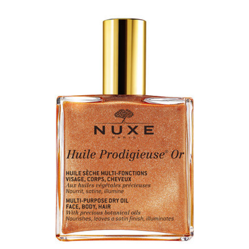 Nuxe Huile Prodigieuse Or Ιριδίζον Ξηρό Λάδι Πρόσωπο, Σώμα & Μαλλιά 100ml