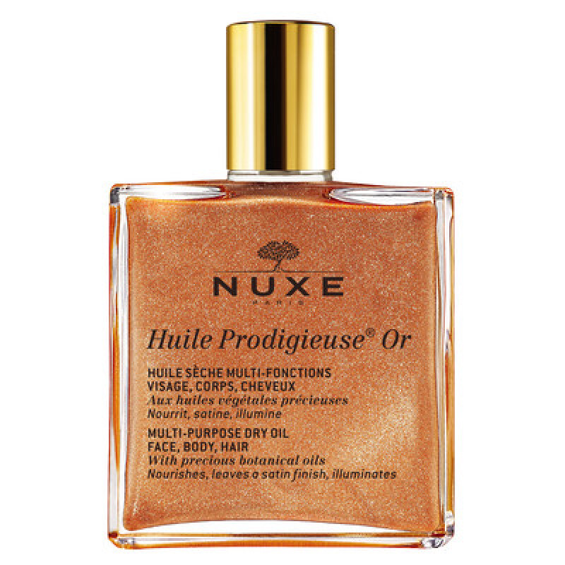 Nuxe - Huile Prodigieuse Or Ιριδίζον Ξηρό Λάδι Για Πρόσωπο, Σώμα & Μαλλιά - 50ml