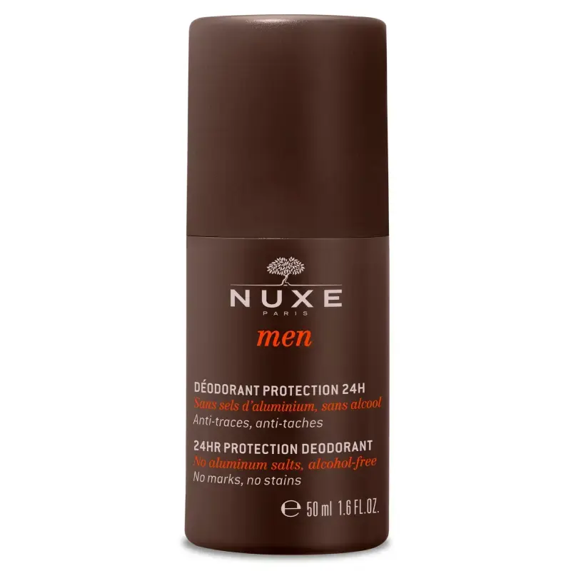 Nuxe - Men 24hprotection Deodorant Ανδρικό Αποσμητικό 24ωρης Προστασίας - 50ml