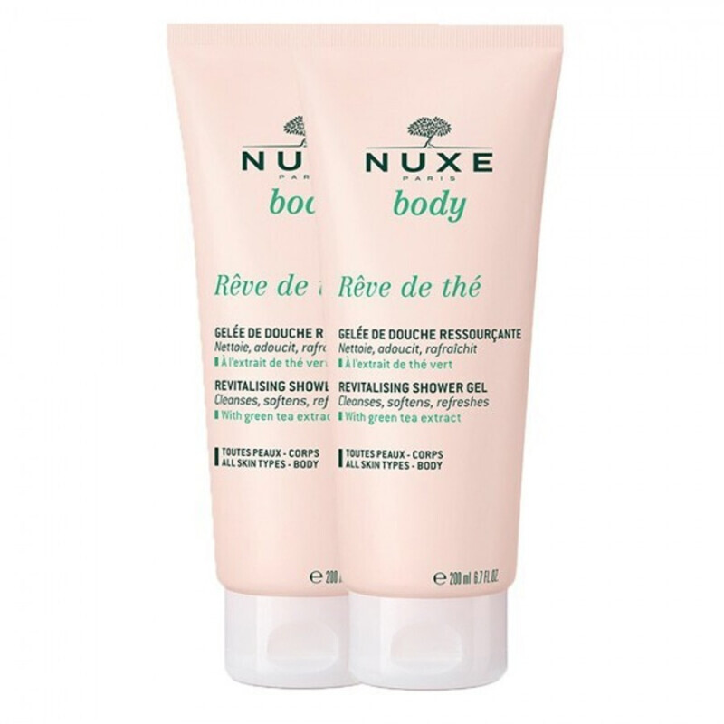 Nuxe - Πακετο Προσφορας 1+1 Body Reve De The Revitalising Shower Gel - 2x200ml