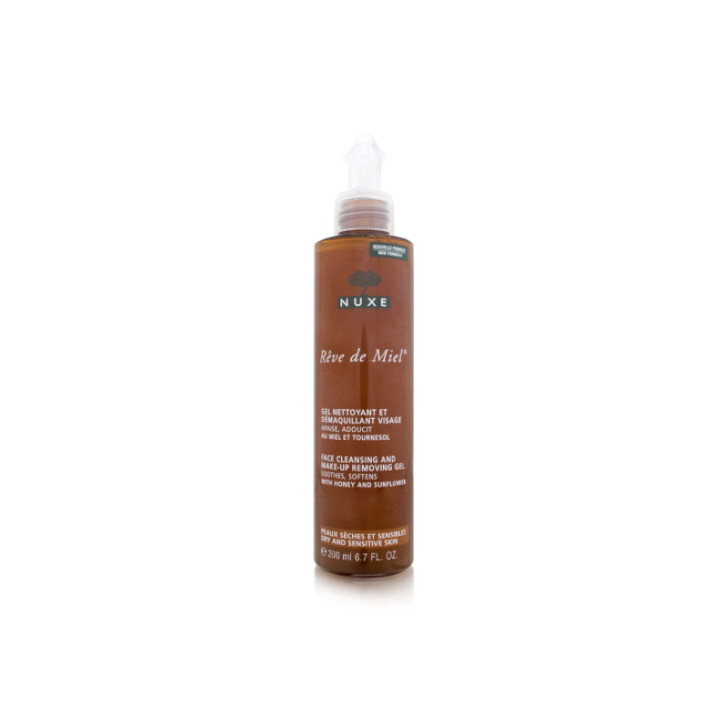 Nuxe Reve De Miel Face Cleansing Gel Dry Sensitive Skin 200ml