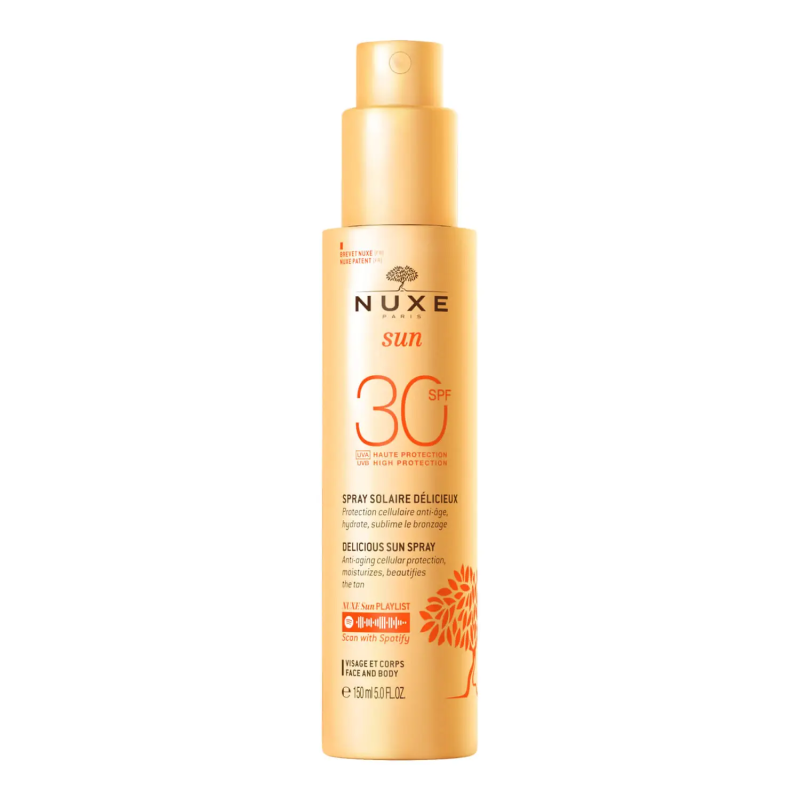 Nuxe Sun Delicious Sun Spray Αντηλιακό Γαλάκτωμα Spf30 150ml