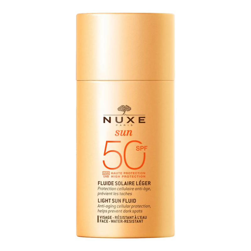 Nuxe Sun Light Sun Fluid Αντηλιακό Ελαφριάς Υφής Spf50 50ml