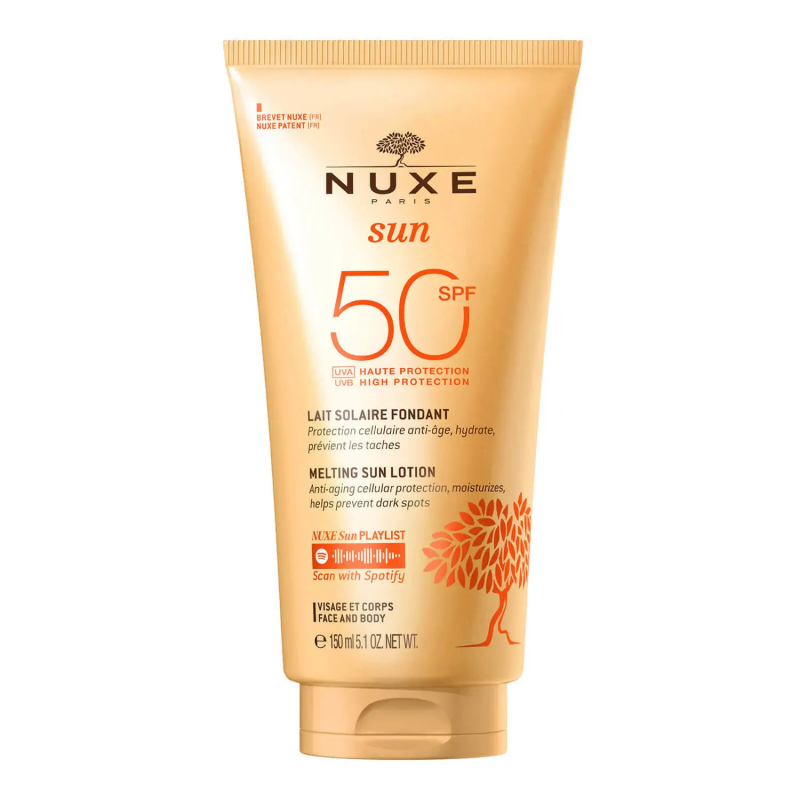 Nuxe Sun Melting Lotion High Protection Spf50 150ml