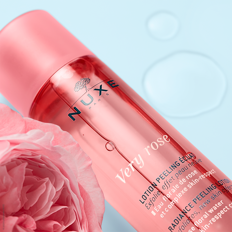 Nuxe Very Rose Radiance Peeling Lotion Λοσιόν Απολέπισης Για Λάμψη 150ml
