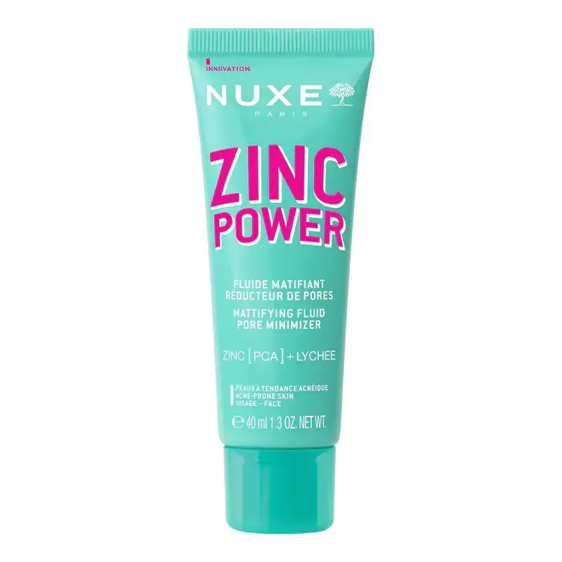Nuxe - Zinc Power Mattifying Fluid Κρέμα Για Δέρμα Με Τάση Ακμής - 40ml