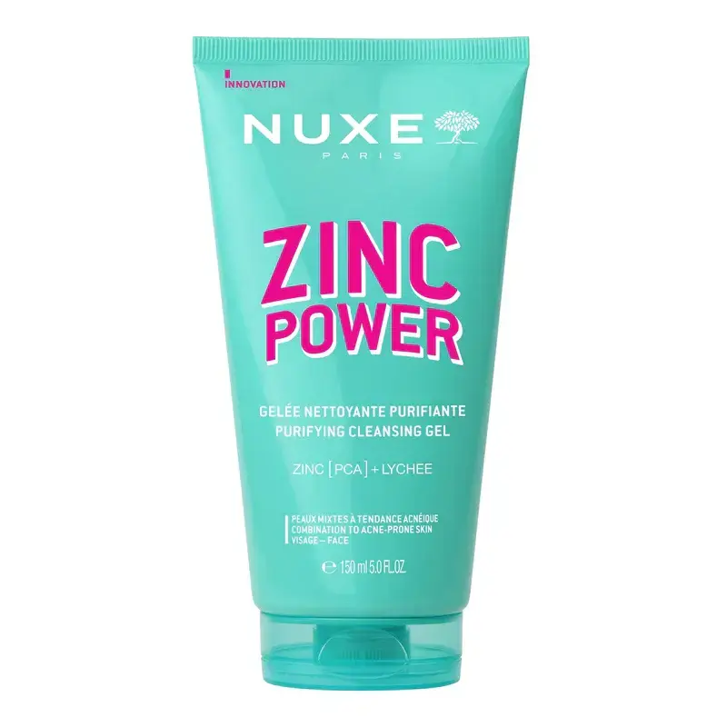 Nuxe - Zinc Power Purifying Cleansing Gel Καθαρισμού Για Δέρμα Με Τάση Ακμής - 150ml