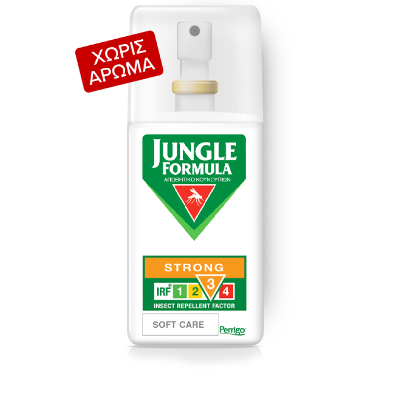 Omega Pharma Jungle Formula Strong Soft Care Spray Irf3 75ml