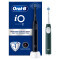 ORAL B - iO Series 2 Clean & Care Ηλεκτρική Οδοντόβουρτσα Black & Green - 2τμχ