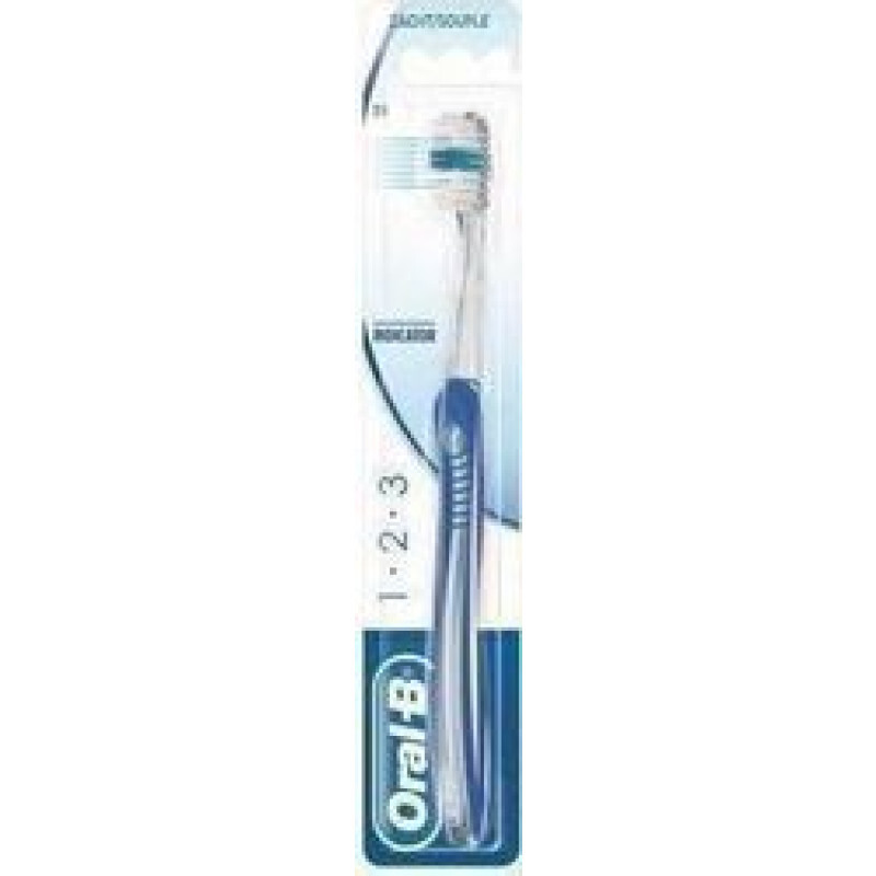 Oral B Οδοντόβουρτσα 1?2?3 Indicator 35 Medium 1τμχ