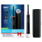 ORAL B - Pro 3 3500 Cross Action Black Edition Ηλεκτρική Οδοντόβουρτσα Μαύρο Χρώμα & Θήκη Ταξιδιού - 3τμχ