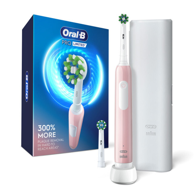 Oral B Pro Series 1 Travel Edition Pink Ηλεκτρική Οδοντόβουρτσα