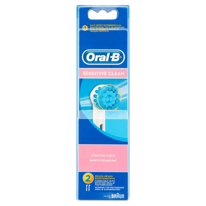 Oral B Sensitive Clean Ανταλ/κές Κεφαλές Για Ηλ. Οδοντ/τσα 2τμx
