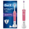 ORAL B - Vitality 100 3D White Ηλεκτρική Οδοντόβουρτσα Ροζ - 1τμχ