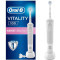 ORAL B - Vitality 100 Sensi Ultra Thin Ηλεκτρική Οδοντόβουρτσα Λευκή - 1τμχ