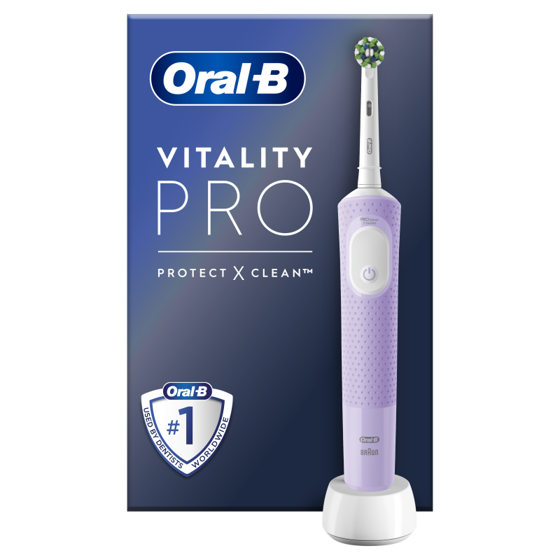 Oral B Vitality Pro Ηλεκτρική Οδοντόβουρτσα Lilac Mist 1τμχ