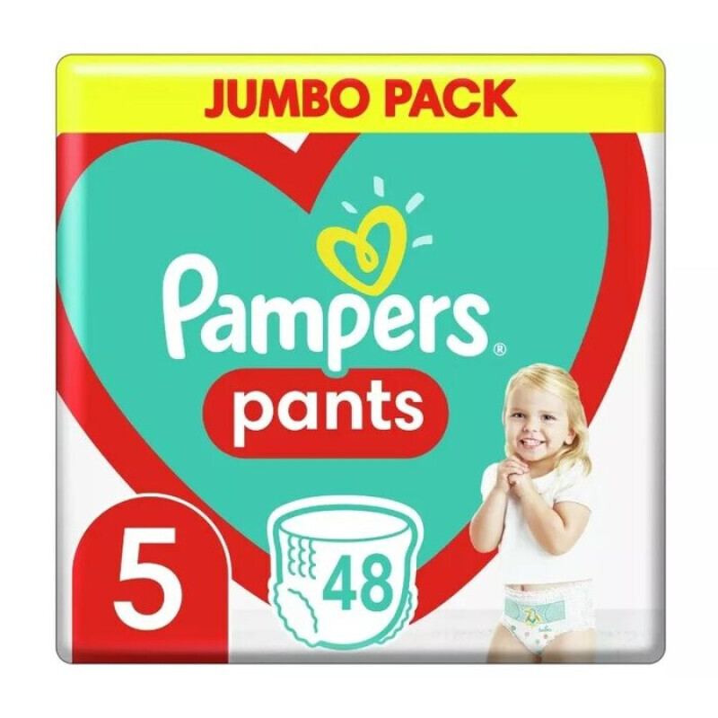 Pampers - Active Baby Pants Βρακάκια No5 (11-17kg) - 48τμχ