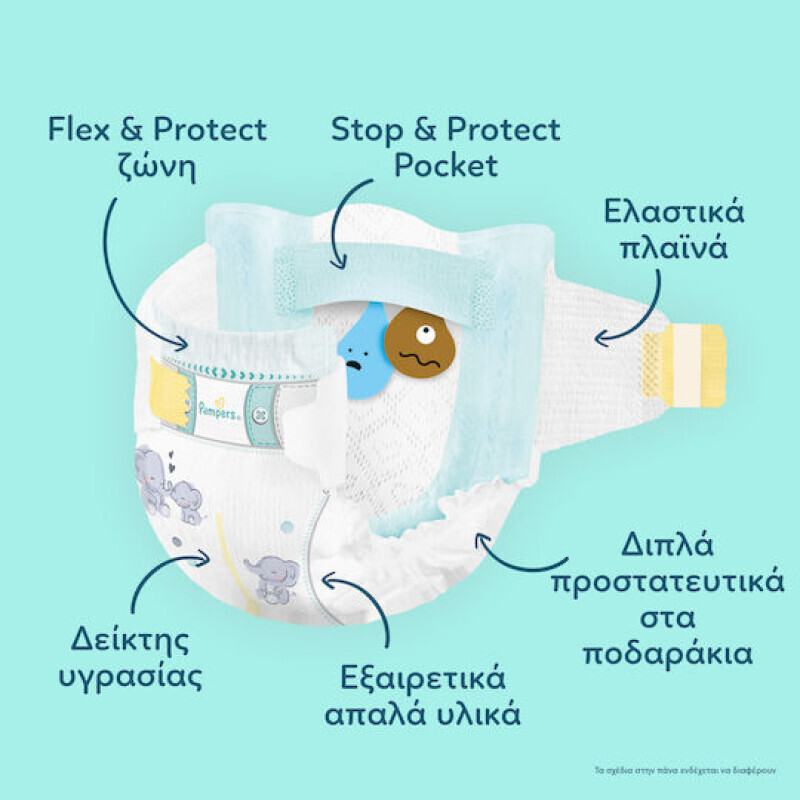 PAMPERS - Premium Care Monthly Pack Πάνες No3 (6-10kg) - 216τμχ