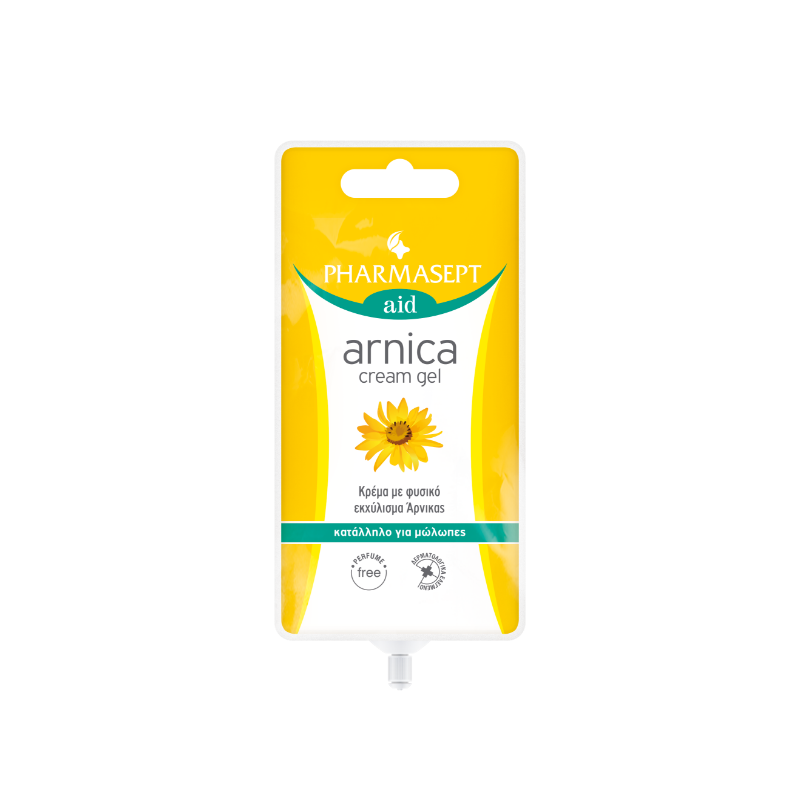 Pharmasept Aid Arnica Cream Gel Κρέμα Με Εκχύλισμα Άρνικας 15ml