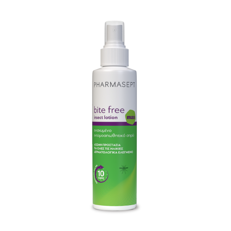 Pharmasept Bite Free Insect Lotion Max Εντομοαπωθητικό Spray 100ml