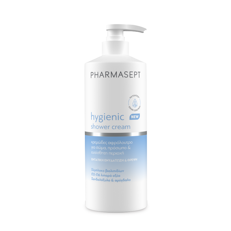 Pharmasept Hygienic Shower Cream Κρεμώδες Αφρόλουτρο 500ml