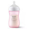 PHILIPS AVENT - Natural Response Πλαστικό Μπιμπερό Ροζ 1m+ (SCY903/11) - 260ml