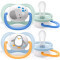 PHILIPS AVENT - Ultra Air Animals Ορθοδοντικές Πιπίλες Σιλικόνης 0-6m (SCF080/11) - 2τμχ