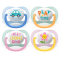 PHILIPS AVENT - Ultra Air Happy Ορθοδοντικές Πιπίλες Σιλικόνης 0-6m (SCF080/09) - 2τμχ