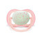 PHILIPS AVENT - Ultra Air Night Ορθοδοντικές Πιπίλες Σιλικόνης Νύχτας 0-6m για Κορίτσι (SCF376/12) - 2τμχ