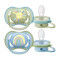 PHILIPS AVENT - Ultra Air Ορθοδοντικές Πιπίλες Σιλικόνης 0-6m Αγόρι (SCF085/58) - 2τμχ