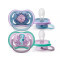 PHILIPS AVENT - Ultra Air Ορθοδοντικές Πιπίλες Σιλικόνης για Κορίτσι (6-18m) (SCF085/61) - 2τμχ
