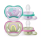 PHILIPS AVENT - Ultra Air Ορθοδοντικές Πιπίλες Σιλικόνης 0-6m για Κορίτσι (SCF085/59) - 2τμχ